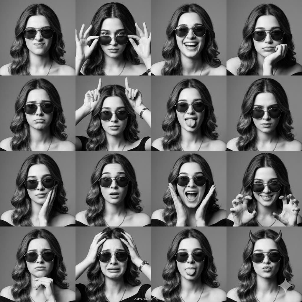 Expressive Photobooth Grid